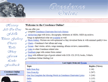 Tablet Screenshot of creedence-online.net